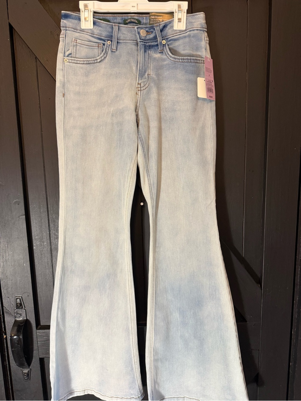 wild fable Light Wash Wide Leg Flare Jeans